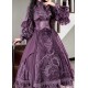 ZJ Story This Grave Buried Remains of Dragon Embroidered Underbust JSK and Cape(Limited Reservation/4 Colours/Full Payment Without Shipping)